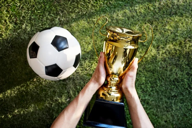 Momen kompetisi olahraga sebagai ilustrasi penelusuran liga dan pertandingan